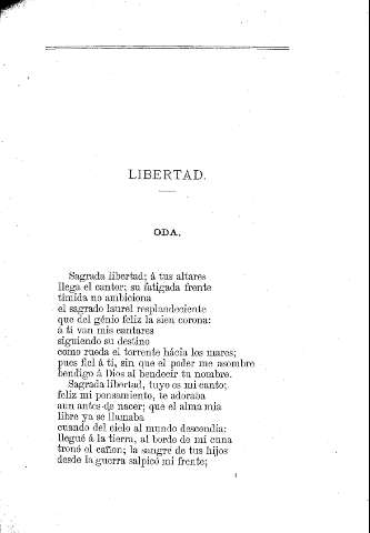 Libertad. Oda