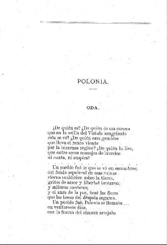 Polonia. Oda