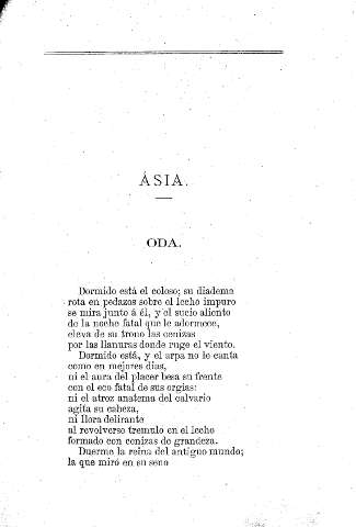 Asia. Oda