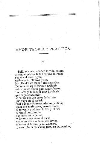 Amor, teoría y práctica