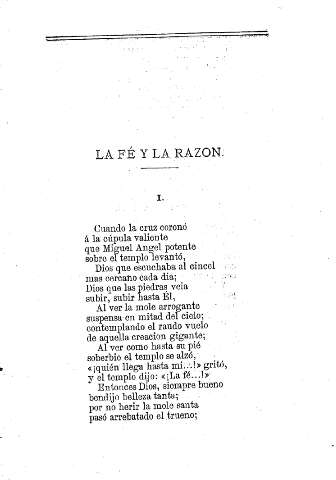 La Fé y la Razón