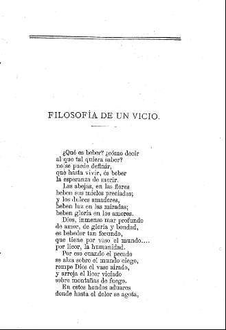 Filosofía de un vicio