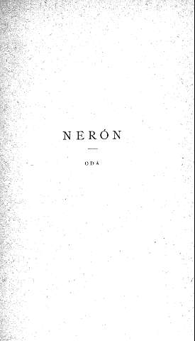 Nerón. Oda