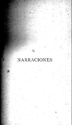 II. NARRACIONES
