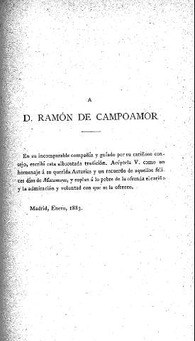 A D. Ramón de Campomar