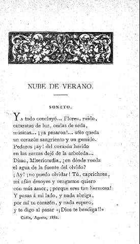 Nube de verano