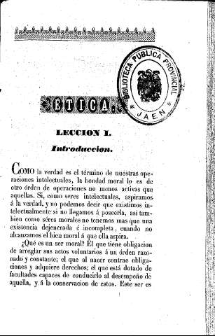 Ética. Introducción