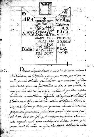 De esta Lapida hacen memoria los mas celebres Historiadores de España ...