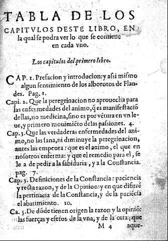 Tabla de los capitulos deste libro en la qual se podra ver lo que se contiene en cada uno