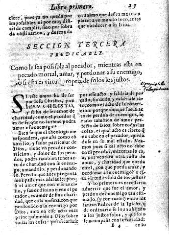 Seccion tercera.