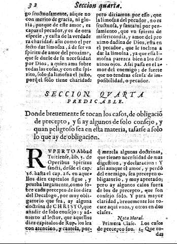 Seccion quarta