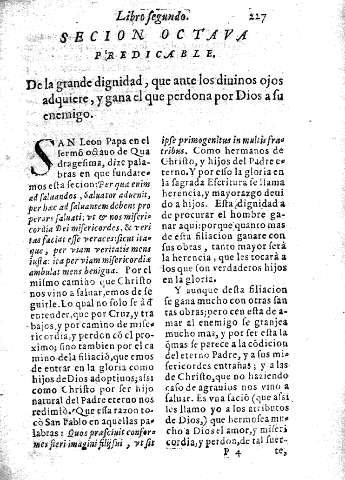 Secion octava