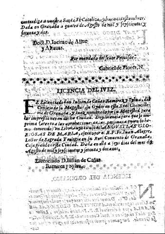 Licencia del Iuez
