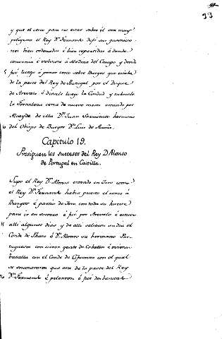 Capitulo 19. Prosiguen los succesos del Rey D.Alonso de Portugal en Castilla