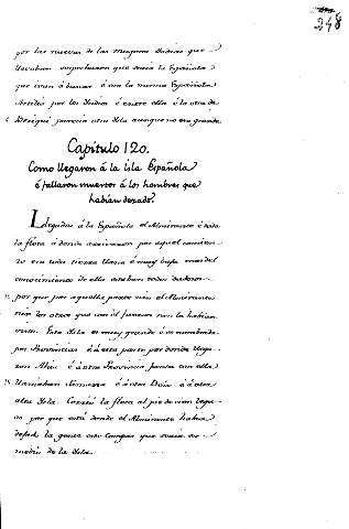 Capitulo 120. Como llegaron á la isla Española é fallaron muertos á los hombres que habian dexado
