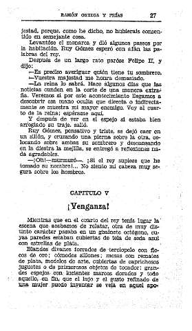 V. Venganza