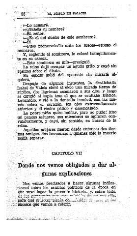 VII. Donde nos vemos obligados a dar algunas explicaciones