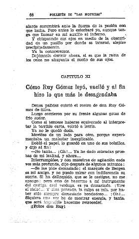 XI. Cómo Ruy Gómez leyó, vaciló y al fin hizo lo que más le desagradaba