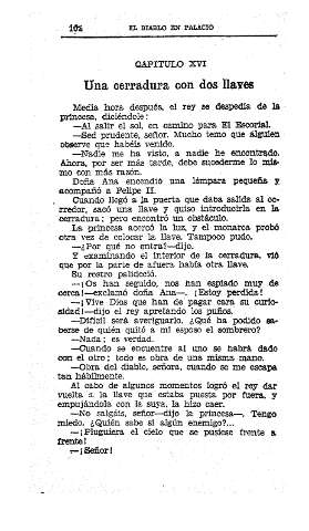 XVI. Una cerradura con dos llaves