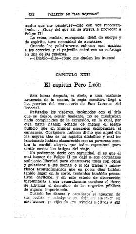 XXII. El capitán Pero León