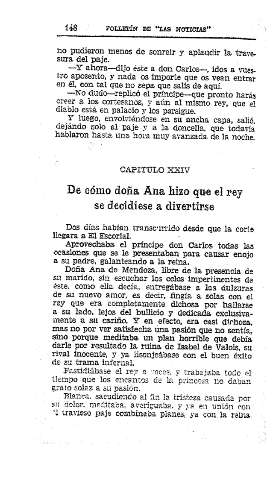 XXIV. De cómo doña Ana hizo que el rey se decidiese a divertirse 
