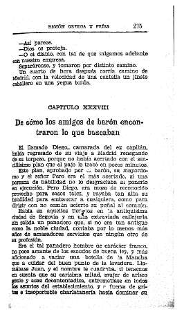 XXXVIII. De cómo los amigos de barón encontraron lo que buscaban   