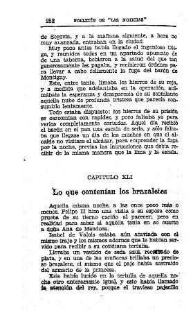 XLI. Lo que contenían los brazaletes