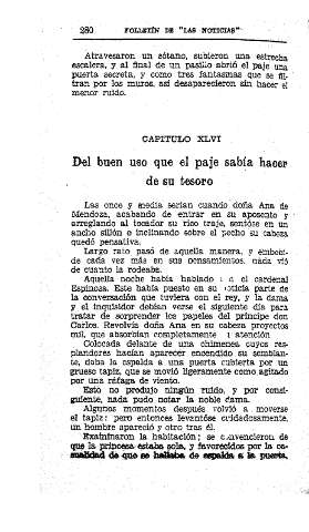 XLVI. Del buen uso que el paje sabía hacer de su tesoro