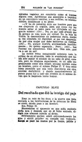 XLVII. Del resultado que dio la intriga del paje