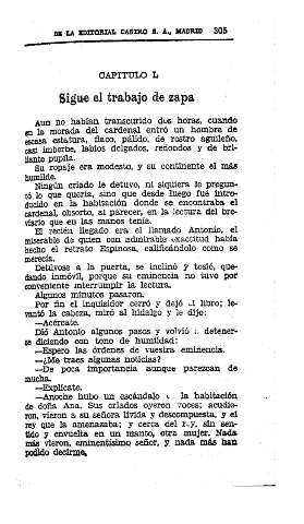 L. Sigue el trabajo de zapa