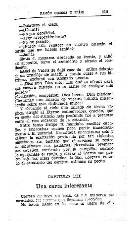 LIII. Una carta interesante