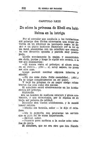 LXIII. De cómo la princesa de Éboli era habilísima en la intriga