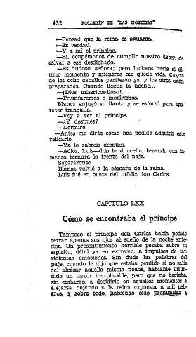 LXX. Cómo se encontraba el príncipe