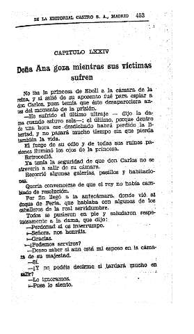 LXXIV. Doña Ana goza mientras sus víctimas sufren