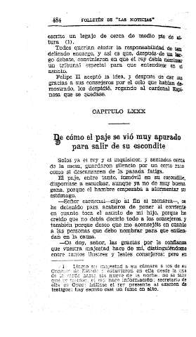 LXXX. De cómo el paje se vio muy apurado para salir de su escondite