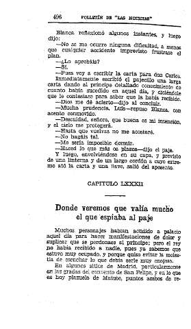 LXXXII. Donde veremos que valía mucho el que espiaba al paje