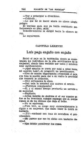 LXXXVIII. Luis paga engaño con engaño