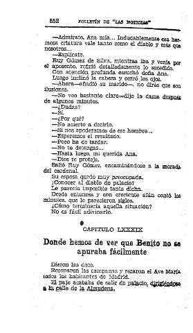 LXXXIX. Donde hemos de ver que Benito no se apuraba fácilmente