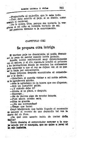 CXI. Se prepara otra intriga
