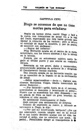CXVI. Diego se convence de que no tiene motivo para enfadarse