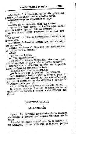 CXXIII. La consulta