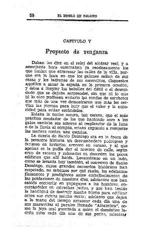 V. Proyecto de venganza