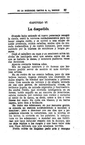 VI. La despedida