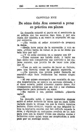 XVII. De cómo doña Ana comenzó a poner en práctica sus planes