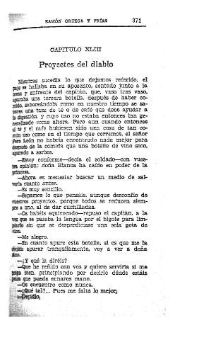 XLIII. Proyectos del diablo