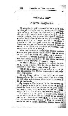 XLIV. Nuevas desgracias