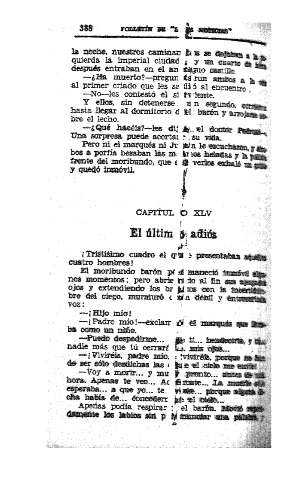 XLV. El último adiós