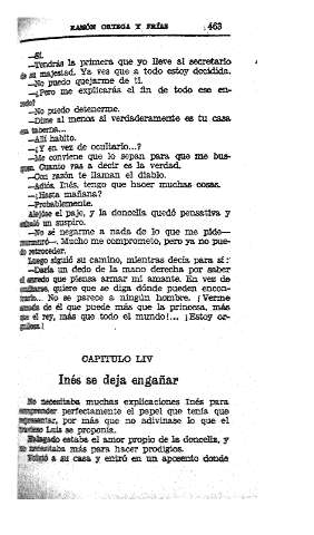 LIV. Inés se deja engañar