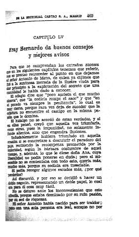 LV. Fray Bernardo da buenos consejos y mejores avisos