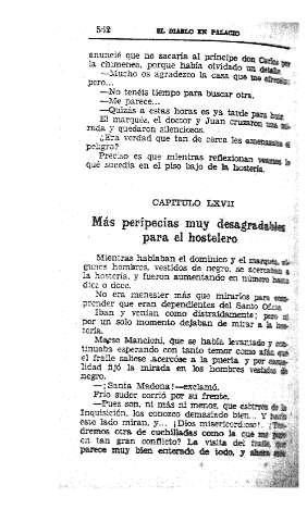 LXVII. Más peripecias muy desagradables para el hostelero